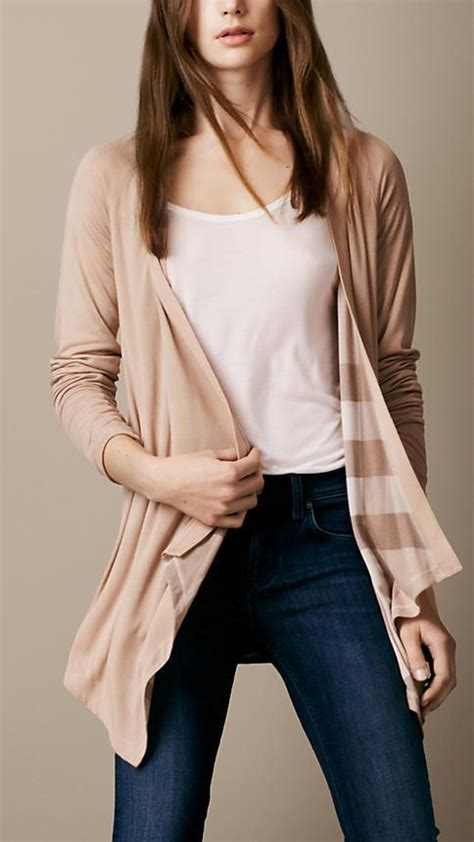 cardigan burberry style|burberry reversible cardigan.